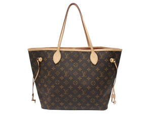 新品未使用 LOUIS VUITTON ルイヴィトン ネヴァーフルMM トートバッグ M41177 モノグラム ブラウン ゴールド金具 中古 4b007163
