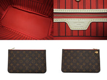 Load image into Gallery viewer, 新品未使用 LOUIS VUITTON ルイヴィトン ネヴァーフルMM トートバッグ M41177 モノグラム ブラウン ゴールド金具 中古 4b007163