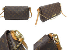 Load image into Gallery viewer, LOUIS VUITTON ルイヴィトン モノグラム フェイボリットMM ショルダーバッグ M40718 ブラウン ゴールド金具 美品 中古 4b007165