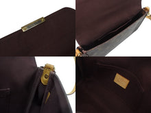 Load image into Gallery viewer, LOUIS VUITTON ルイヴィトン モノグラム フェイボリットMM ショルダーバッグ M40718 ブラウン ゴールド金具 美品 中古 4b007165