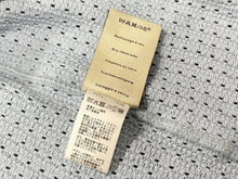 Load image into Gallery viewer, 極美品 HERMES エルメス 半袖 カラーカットワーク シャツ ショートスリーブ コントラストストライプ ブルー ブラウン M 中古 4b007176