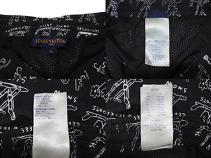 LOUIS VUITTON ルイヴィトン 21SS モノグラムカートゥーン サーフパンツ スイムウェア RM211M ZKK HKW02W サイズM 美品 中古 4b007167