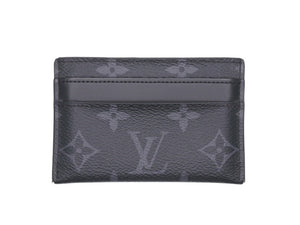 LOUIS VUITTON ルイヴィトン カードケース ポルト カルト ダブル モノグラム エクリプス キャンバス M62170 美品 中古 4b007170