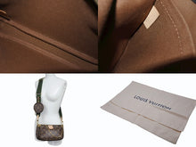 Load image into Gallery viewer, LOUIS VUITTON ルイヴィトン モノグラム ミュルティポシェット アクセソワール カーキ ショルダーバッグ M44813 美品 中古 4b007173
