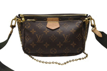 Load image into Gallery viewer, LOUIS VUITTON ルイヴィトン モノグラム ミュルティポシェット アクセソワール カーキ ショルダーバッグ M44813 美品 中古 4b007173