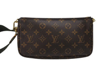 Load image into Gallery viewer, LOUIS VUITTON ルイヴィトン モノグラム ミュルティポシェット アクセソワール カーキ ショルダーバッグ M44813 美品 中古 4b007173