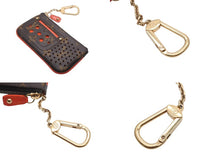 Load image into Gallery viewer, LOUIS VUITTON ルイヴィトン ポシェット クレ コインケース 小銭入れ M95222 モノグラム ペルフォ PVC レザー オレンジ 美品 中古 4b007174