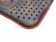 Load image into Gallery viewer, LOUIS VUITTON ルイヴィトン ポシェット クレ コインケース 小銭入れ M95222 モノグラム ペルフォ PVC レザー オレンジ 美品 中古 4b007174