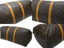 Load image into Gallery viewer, LOUIS VUITTON ルイヴィトン キーポル50 ボストンバッグ M41426 モノグラムキャンバス ブラウン ゴールド金具 美品 中古 4b007176