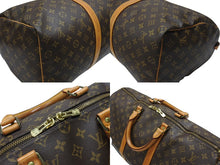 Load image into Gallery viewer, LOUIS VUITTON ルイヴィトン キーポル50 ボストンバッグ M41426 モノグラムキャンバス ブラウン ゴールド金具 美品 中古 4b007176