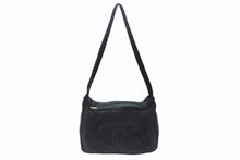 Load image into Gallery viewer, CHANEL シャネル ココマーク ムートン ワンショルダーバッグ 7番台 ブラック ゴールド金具 美品 中古 4b007177