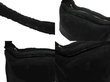 Load image into Gallery viewer, CHANEL シャネル ココマーク ムートン ワンショルダーバッグ 7番台 ブラック ゴールド金具 美品 中古 4b007177