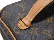Load image into Gallery viewer, LOUIS VUITTON ルイヴィトン モノグラム ニース ミニ バニティバッグ ハンドバッグ M44495 ブラウン ゴールド金具 美品 中古 4b007178