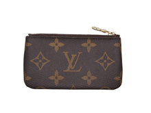 Load image into Gallery viewer, LOUIS VUITTON ルイヴィトン モノグラム ポシェット クレ コインケース 小銭入れ M62650 ロゴ ブラウン 美品 中古 4b007179
