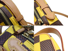 Load image into Gallery viewer, 極美品 LOUIS VUITTON ルイヴィトン ダミエ ポップ チェス メッセンジャー ショルダーバッグ N40562 イエロー ブラウン ハンドバッグ ファレル 2023年 中古 4b007181