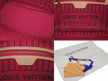 Load image into Gallery viewer, 極美品 新型 LOUIS VUITTON ルイヴィトン ネヴァーフルPM トートバッグ M41245 ブラウン ピヴォワンヌ 中古 4b007183