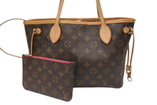Load image into Gallery viewer, 極美品 新型 LOUIS VUITTON ルイヴィトン ネヴァーフルPM トートバッグ M41245 ブラウン ピヴォワンヌ 中古 4b007183
