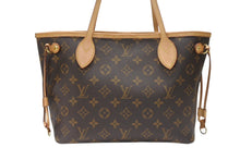 Load image into Gallery viewer, 極美品 新型 LOUIS VUITTON ルイヴィトン ネヴァーフルPM トートバッグ M41245 ブラウン ピヴォワンヌ 中古 4b007183