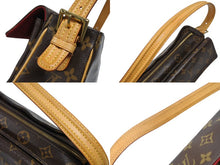 Load image into Gallery viewer, LOUIS VUITTON ルイヴィトン ヴィバ シテMM ワンショルダーバッグ M51164 モノグラム ブラウン レザー PVC 美品 中古 4b007188