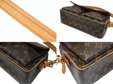 Load image into Gallery viewer, LOUIS VUITTON ルイヴィトン ヴィバ シテMM ワンショルダーバッグ M51164 モノグラム ブラウン レザー PVC 美品 中古 4b007188