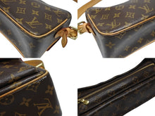 Load image into Gallery viewer, LOUIS VUITTON ルイヴィトン ヴィバ シテMM ワンショルダーバッグ M51164 モノグラム ブラウン レザー PVC 美品 中古 4b007188