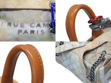 Load image into Gallery viewer, 極美品 激レア シャネル CHANEL A92352 2014年コレクション グラフィティ ペイント リュック ベージュ アクト2 中古 4b007189