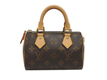 Load image into Gallery viewer, 新品同様 LOUIS VUITTON ルイヴィトン ナノスピーディ ハンドバッグ 2WAYバッグ M81085 モノグラム 中古 4b007201