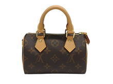 Load image into Gallery viewer, 新品同様 LOUIS VUITTON ルイヴィトン ナノスピーディ ハンドバッグ 2WAYバッグ M81085 モノグラム 中古 4b007201