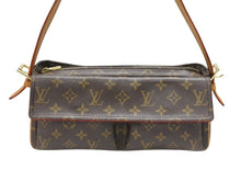 Load image into Gallery viewer, LOUIS VUITTON ルイヴィトン ヴィバ シテMM ワンショルダーバッグ M51164 モノグラム ブラウン レザー PVC 美品 中古 4b007202