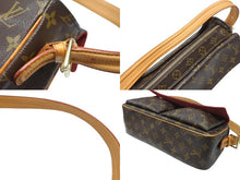 Load image into Gallery viewer, LOUIS VUITTON ルイヴィトン ヴィバ シテMM ワンショルダーバッグ M51164 モノグラム ブラウン レザー PVC 美品 中古 4b007202