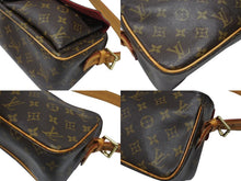 Load image into Gallery viewer, LOUIS VUITTON ルイヴィトン ヴィバ シテMM ワンショルダーバッグ M51164 モノグラム ブラウン レザー PVC 美品 中古 4b007202
