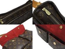 Load image into Gallery viewer, LOUIS VUITTON ルイヴィトン ヴィバ シテMM ワンショルダーバッグ M51164 モノグラム ブラウン レザー PVC 美品 中古 4b007202