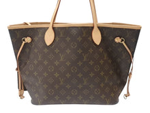 Load image into Gallery viewer, 新品同様 LOUIS VUITTON ルイヴィトン ネヴァーフルMM トートバッグ M40156 新型 モノグラム ブラウン ゴールド金具 中古 4b007203