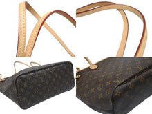 Load image into Gallery viewer, 新品同様 LOUIS VUITTON ルイヴィトン ネヴァーフルMM トートバッグ M40156 新型 モノグラム ブラウン ゴールド金具 中古 4b007203