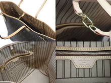 Load image into Gallery viewer, 新品同様 LOUIS VUITTON ルイヴィトン ネヴァーフルMM トートバッグ M40156 新型 モノグラム ブラウン ゴールド金具 中古 4b007203