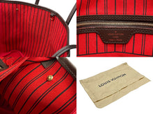 Load image into Gallery viewer, 極美品 LOUIS VUITTON ルイヴィトン ネヴァーフルPM 新型 トートバッグ N41359 ダミエ エベヌ キャンバス レザー 中古 4b007204