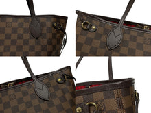 Load image into Gallery viewer, 極美品 LOUIS VUITTON ルイヴィトン ネヴァーフルPM 新型 トートバッグ N41359 ダミエ エベヌ キャンバス レザー 中古 4b007204