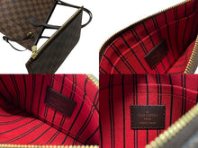 Load image into Gallery viewer, 極美品 LOUIS VUITTON ルイヴィトン ネヴァーフルPM 新型 トートバッグ N41359 ダミエ エベヌ キャンバス レザー 中古 4b007204