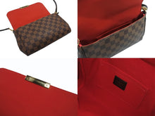 Load image into Gallery viewer, 新品同様 LOUIS VUITTON ルイヴィトン ショルダーバッグ フェイボリットMM ダミエ N41129 ブラウン ゴールド金具 中古 4b007205