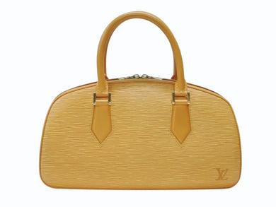 LOUIS VUITTON ルイヴィトン エピ ジャスミン ハンドバッグ M52089 タッシリイエロー ゴールド金具 美品 中古 4b007206