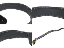 Load image into Gallery viewer, GOYARD ゴヤール フランクリン ペット用首輪 ARR020133 ゴヤールディンキャンバス クラムシーカウハイド パラジウム グレー サイズ32 美品 中古 4b007213