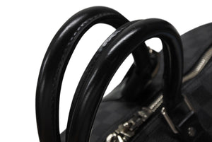 極美品 LOUIS VUITTON ルイヴィトン ボストン キーポルバンドリエール45 ダミエグラフィット N41418 ブラック シルバー金具 4b007218