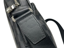 Load image into Gallery viewer, 極美品 LOUIS VUITTON ルイヴィトン ダミエグラフィット デイトンPM N41408 ショルダーバッグ ブラック シルバー金具 中古 4b007219