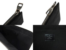 Load image into Gallery viewer, LOUIS VUITTON ルイヴィトン ポシェット ジュール GM ダミエ グラフィット N64437 ブラック グレー シルバー金具 PVC 美品 中古 4b007220