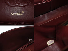 Load image into Gallery viewer, 極美品 CHANEL シャネル マトラッセ25 Wフラップ Wチェーンショルダーバッグ 1番台 ラムスキン ココマーク ブラック ゴールド金具 中古 4b007223