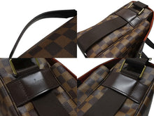Load image into Gallery viewer, 極美品 LOUIS VUITTON ルイ ヴィトン ダミエ ブロードウェイ ショルダーバッグ N42270 ブラウン ゴールド金具 中古 4b007225