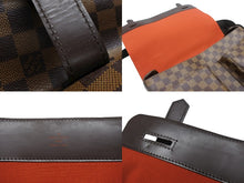 Load image into Gallery viewer, 極美品 LOUIS VUITTON ルイ ヴィトン ダミエ ブロードウェイ ショルダーバッグ N42270 ブラウン ゴールド金具 中古 4b007225
