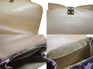 極美品 極美品 LOUIS VUITTON ルイ ヴィトン サック レトロ PM ハンドバッグ M92012 モノグラム チェリーブロッサム 村上隆 中古 4b007235