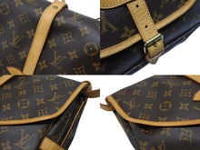 Load image into Gallery viewer, LOUIS VUITTON ルイヴィトン ソミュール30 ショルダーバッグ ブラウン モノグラム ロゴ 斜めがけ M42256 美品 中古 4b007236