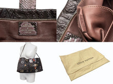 Load image into Gallery viewer, 極美品 LOUIS VUITTON ルイヴィトン ルテス モノグラム コラージュ M95821 コレクション ワンショルダーバッグ レザー 中古 4b007242